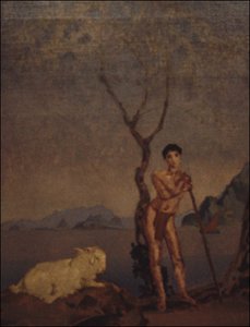 The Goatherd — Arthur B. Davies
