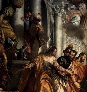 Santos Marcos Y Marcelino Siendo Conducidos Al Martirio (detalle) — Paolo Veronese