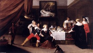 Genre Scene — Frans Iii Francken
