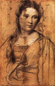 Portret Mlade Žene — Tiziano