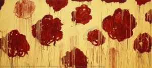 Untitled, (blooming, A Scattering Of Blossoms ^ Other Things) — Cy Twombly