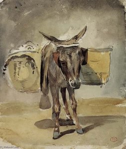A Donkey — Paul Huet
