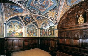 View Of The Sala Di Udienza — Vannucci Pietro (le Perugin)