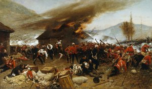 The Defence Of Rorke — Alphonse De Neuville