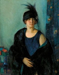 The Feathered Hat — Louis Ritman