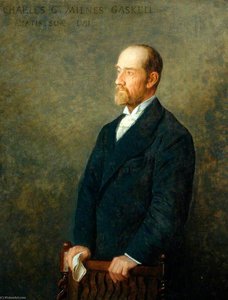 Charles G. Milnes Gaskell, Chairman Of The County Council Of The West Riding Of Yorkshire (1893–1910) — Alphonse Legros