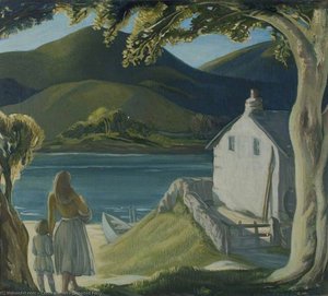 Deserted Ferry — Cecile Walton