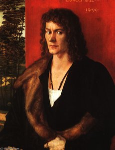 Oswolt Krel - Merchant Of Lindau,1499, Alte Pinakothek, — Albrecht Dürer