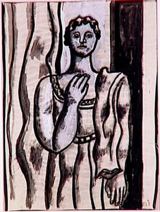 Studio Per Un Ritratto — Fernand Léger
