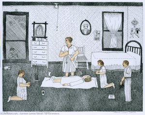 La Curandera — Carmen Lomas Garza
