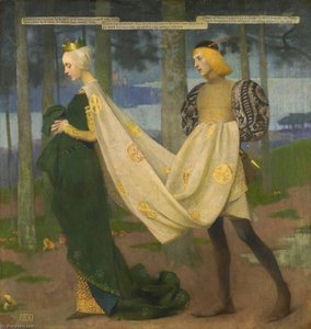 The Queen And The Page — Marianne Stokes