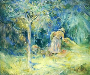Segando En Mezy — Berthe Morisot