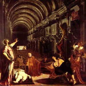 The Finding Of The Body Of Saint Mark — Tintoretto