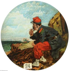 A French Soldier — Claude-joseph Vernet