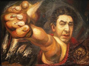 Self-portrait — David Alfaro Siqueiros