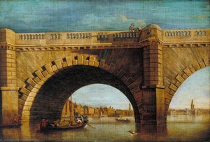 Part Of Old Westminster Bridge — Samuel Scott