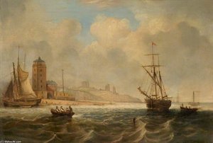 The Entrance To The Tyne — John Wilson Carmichael