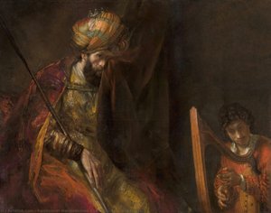 Σαούλ Και Δαυίδ — Ρέμπραντ Φαν Ράιν