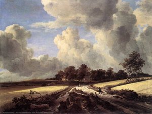 Wheat Fields — Jacob Van Ruisdael
