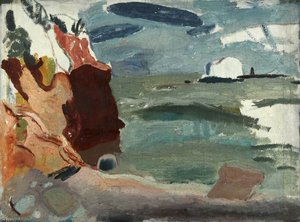 Der Bass Rock Von Seacliff — Sir William George Gillies