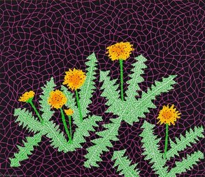 Dandelions — Yayoi Kusama