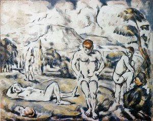 I Bagnanti — Paul Cézanne