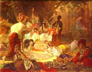 Fountain In Bakhchi-sarai — Karl Pavlovich Brulloff