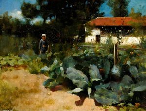 A French Kitchen Garden — إدوارد ويليام ستوت