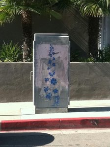 Summer Delphinium Stencil, Andrea Lahue — Andrea Lahue