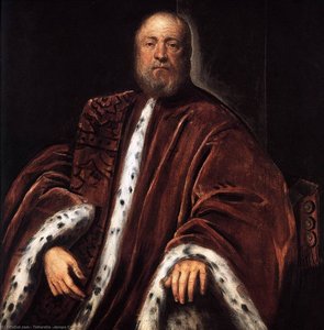 Portret Prokuratora Św. Marka (szczegół) — Jacopo Tintoretto