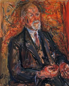 Theodor Körner, Huile Sur Toile, — Oskar Kokoschka