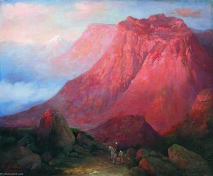 A Mountain Peak — Ilya Nikolaevich Zankovsky