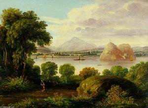View Of The Clyde And Dumbarton R — Horatio Mcculloch