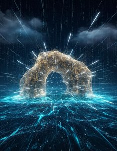 Luminous Syntax: The Digital Genesis — Pauline Boyer