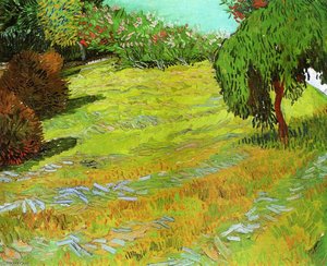 Aurinkoinen Nurmikko Julkisessa Puistossa — Vincent Willem Van Gogh