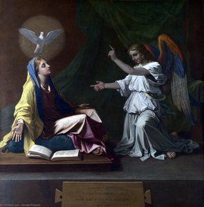 Ilmoitus Evankeliumi — Nicolas Poussin