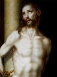 Cristo En La Columna — Luis De Morales