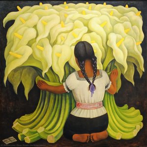 The Flower Vendor — Diego Rivera