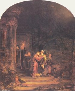The Visitation — Rembrandt Van Rijn