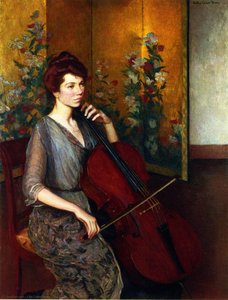 The Cellist — Lilla Cabot Perry