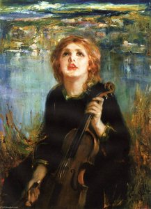 A Florentine — Laura Muntz Lyall