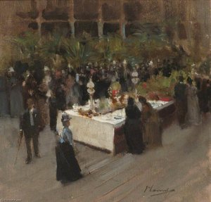 The Flower Show — Sir John Lavery