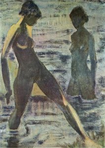 Large Bathers — Otto Mueller