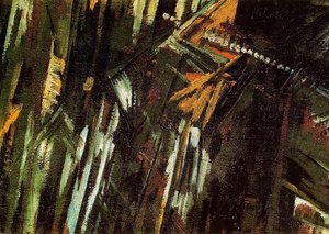 Street Lamps — Mikhail Fiodorovich Larionov