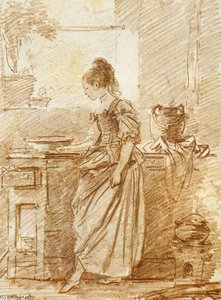 La Cuoca Della Festa — Jean-honoré Fragonard