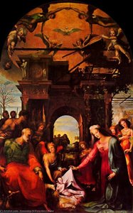 Nativity — Domenico Di Pace Beccafumi