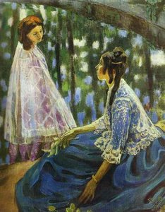 The Pool — Viktor Elpidiforovich Borisov Musatov
