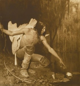 Untitled (aqtekw) — George De Forest Brush