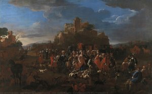 La Curea - Curée - Con Corte Regale, Carlo Emanuele Ii E Franesca D — Jan Miel