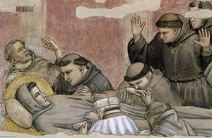 Scenes From The Life Of Saint Francis: 4. Death And Ascension Of St Francis (detail) (10) — Giotto Di Bondone
